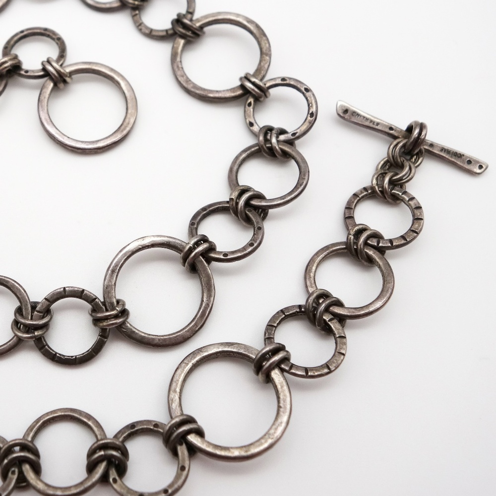 Jodi Rae stamp ring sterling silver necklace!